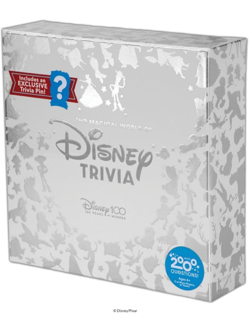 Disney Trivia Board Game – Fun Family Night Activity, Multi-Player, Ages 6